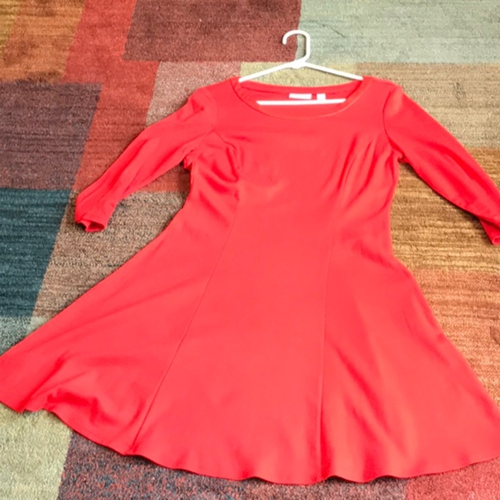 Red dress